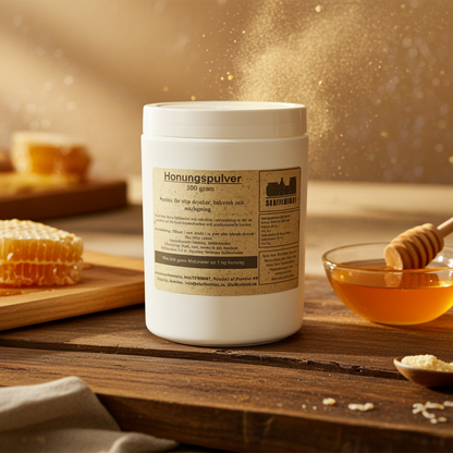 Honningpulver 500 g | Deilig sødme og lang holdbarhet 