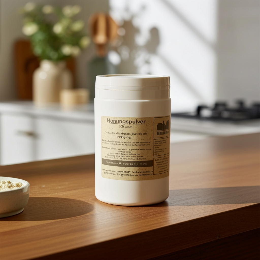 Honningpulver 500 g | Deilig sødme og lang holdbarhet 
