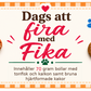 Dags att fira med fika kakor med tonfisk och kalkon 70 g