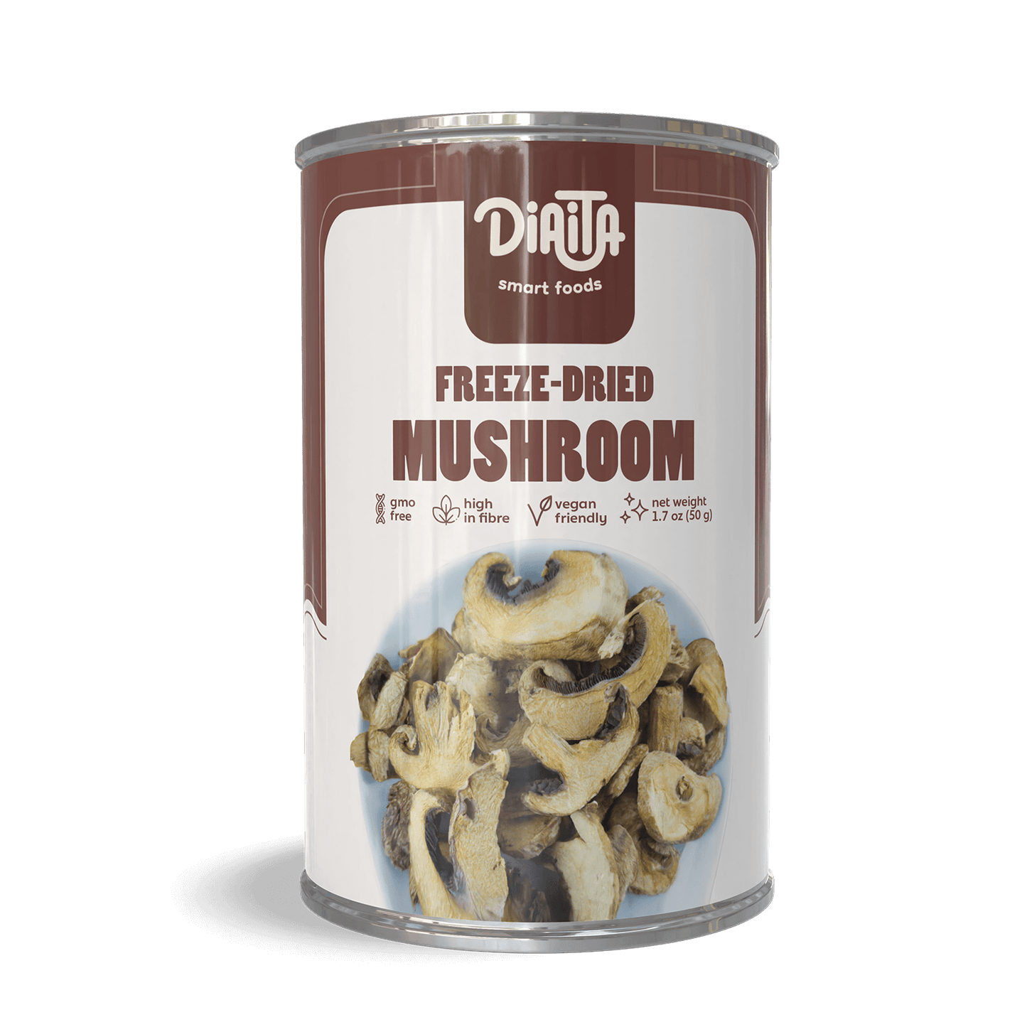 Frysetørkede skivede sopp 50g - Kokte og saltede