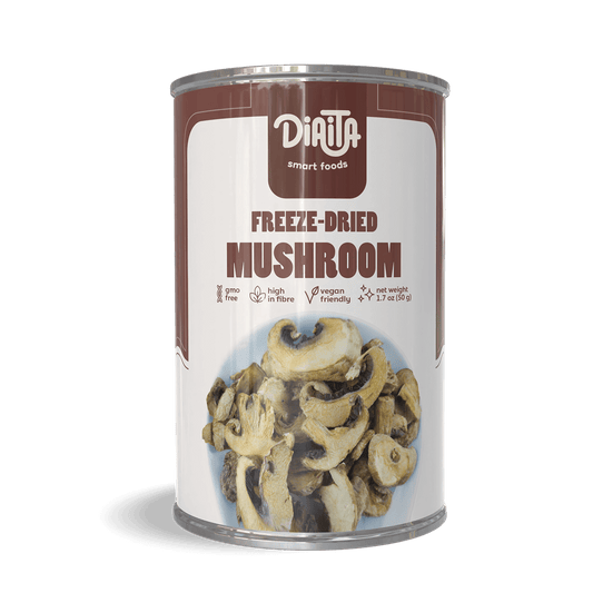 Frystorkade Skivade Champinjoner 50g - Tillagade & Saltade