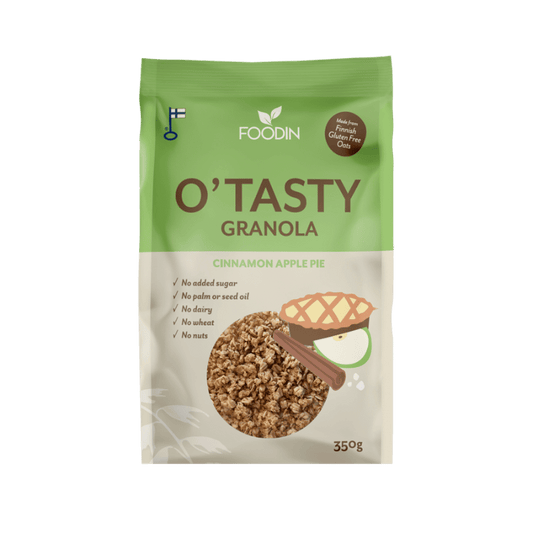 Granola Kanel Äppelpaj | Glutenfri Utan Vitt Socker