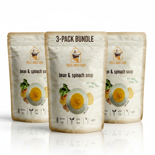 Frystorkad Bön- & Spenatsoppa 3-pack