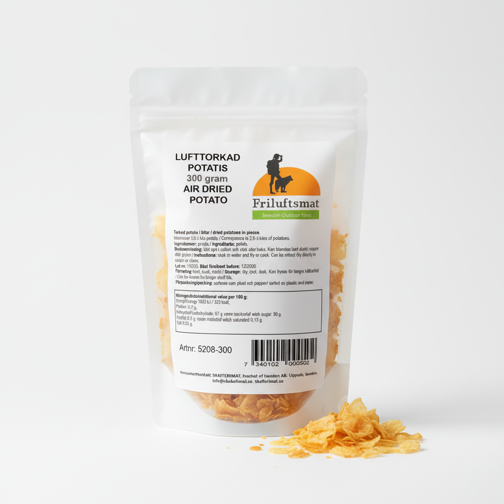 Lufttorkad Potatis - Mindre bitar