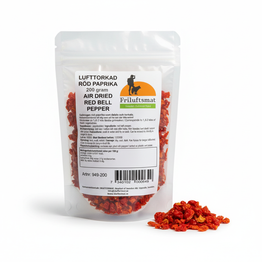 Lufttorkad Röd Paprika - Produktbild