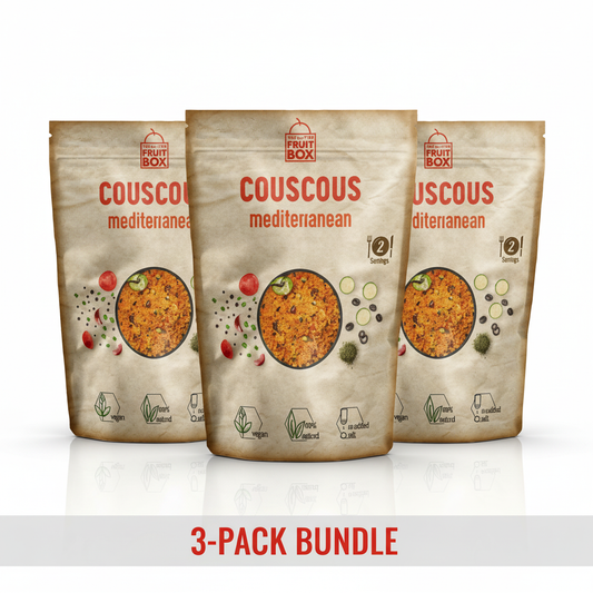 Medelhavsinspirerad Couscousskål 3-pack