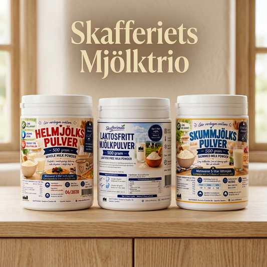 Skafferiets Mjölktrio