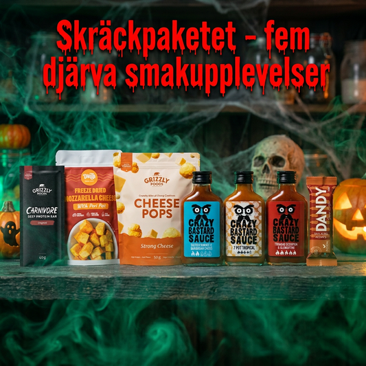 Skräckpaketet - fem djärva smakupplevelser