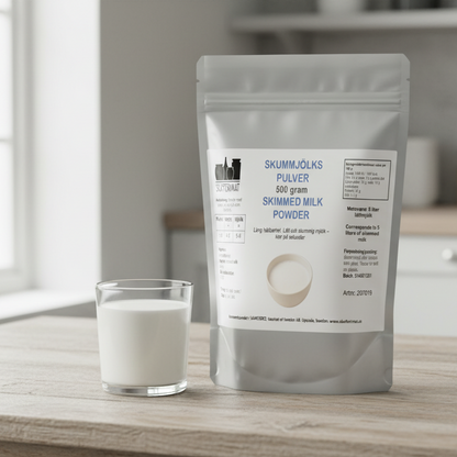 Skummjölkspulver 500g – köksmiljö
