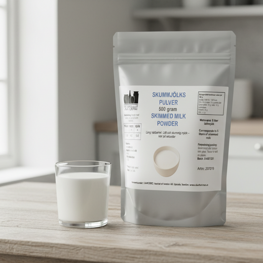 Skummjölkspulver 500g – köksmiljö