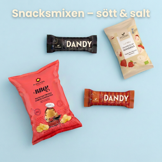 Snacksmixen – söta & salta snacks