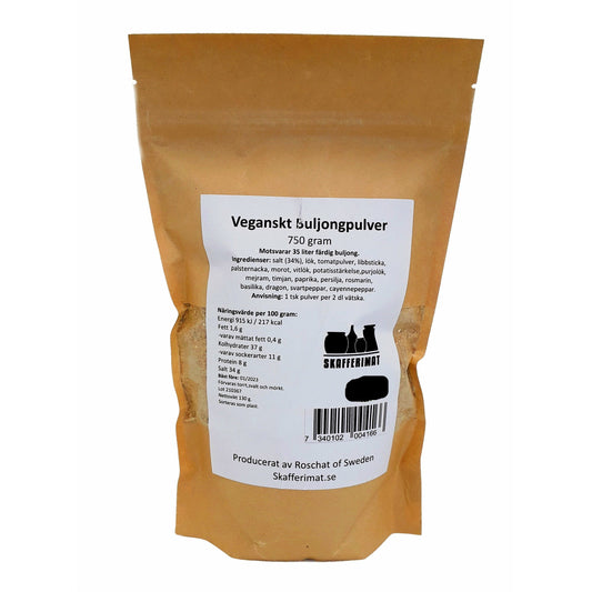 Grönsaksbuljong Pulver 750g (Vegansk)
